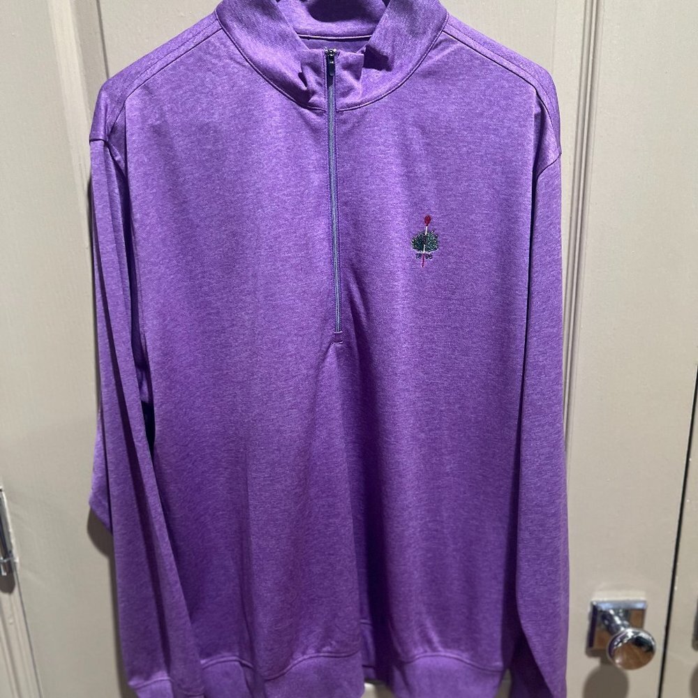 NWOT Donald Ross Half Zip Sweater Sz M